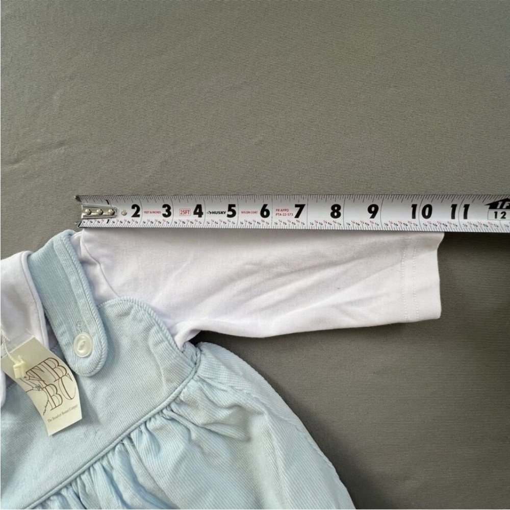 TBBC Bingham Corduroy Bubble Set Size 18-24 M Long Sleeve Buckhead Blue - Picture 10 of 13